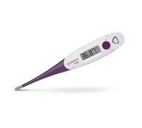 Cyclotest LADY - Termómetro de doble decimal, medición precisa de la temperatura, forma cómoda de sonda, incluye estuche, bolsa de almacenamiento y hoja de seguimiento del ciclo