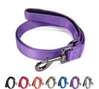 Cyclpet Correa de perro de 4 pies con mango acolchado, correas de nailon resistentes para perros pequeños, medianos y grandes, gigantes, caminar, entrenar, senderismo, correr, acampar, etc. (ultra