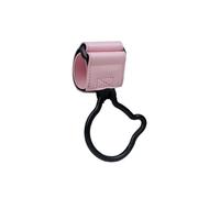 CYCLYTE Gancho para cochecito de bebé para bolso cambiador, gancho para cochecito de bebé, soporte XXL, fijación y soporte para accesorios, cierre de , ajuste universal (negro)