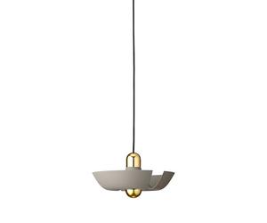CYCNUS Pendel Lille Taupe/Guld
