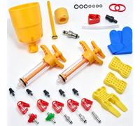 CYCOBYCO Kit de purga de freno de bicicleta para SRAM Maven Motive DB8, juego completo de herramientas de purga para aceite mineral y frenos de disco hidráulicos DOT 4/5.1, MTB y bicicletas de