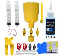 CYCOBYCO Kit de Sangrado Frenos de Disco hidráulicos Magura I Set de Sangrado con Aceite Mineral hidráulico para Frenos de Disco Purgado Freno de Bicicleta