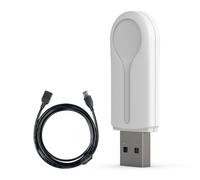 CYCPLUS ANT+ USB Receiver, Stick, Adaptador, Dongle for Zwift, Garmin, Suunto, Zwift, PerfPRO Studio, Compatible con Garmin Forerunner 310XT 405 410 610 910XT (con cable de extensión de 3 metros)