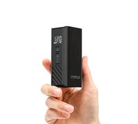 CYCPLUS Bomba eléctrica Bici A3Mini, 120 PSI, Motor brushless | Tamaño bolsillo, 212g, Batería 2000mAh 7,4V, Ventilador integrado, Inflado rápido, Apagado auto, Presta/Schrader