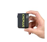 CYCPLUS Mini Bomba eléctrica Bici AS2Ultra, Carcasa magnesio, 90g | Ultra mini, máx. 120 PSI, Inflado rápido, Apagado automático, Manómetro, Válvula Presta/Schrader, E-bike, MTB, carretera