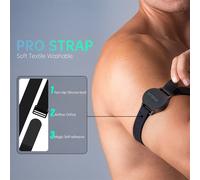 CYCPLUS Sensor de ritmo cardíaco brazalete muñeca cinturón pectoral Bluetooth ANT + Monitor de Fitness para Garmin Wahoo GPS bicicleta ordenador H1 for arm or wrist