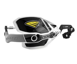 Cycra 1CYC-7408-12X Ultra ProBend CRM - Abrazadera de 1-1/8 Pulgadas - Blanco/Negro/Gris