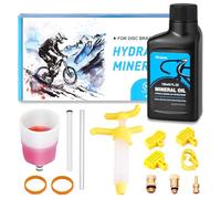 cyctravel Kit Purgado Frenos para Frenos Hidráulicos SHIMANO. Kit Purgado Frenos de Bicicleta de Montaña Incluye 150 ml de Líquido de Frenos de Aceite Mineral e Instrucciones Paso a Paso.