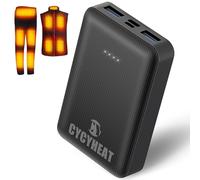CYCYHEAT Batería externa de 10000 mAh para chaleco, chaleco, chaqueta, abrigo, pantalones y ropa interior de calefacción, USB 5V2A, batería de repuesto para ropa calentada