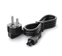 CYD - Cable universal para ordenador portátil (2 unidades, 1,8 m), 250 V, 10 A, compatible con proyector, cable de alimentación, monitor LG HP Philips Samsung