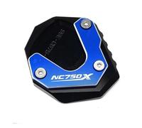 CYDJML Accesorio Almohadilla para Caballete Lateral De Motocicleta para HO&NDA NC750X NC 750X NC750 X 2014-2024 2025. Placa De Extensión para Caballete. Almohadilla para Caballete Lateral(Azul,X-1)
