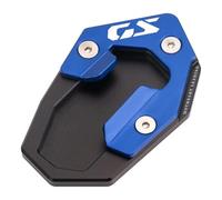 CYDJML Accesorio Motocicleta Pie Lado Stand Placa para B&MW R1300GS R 1300GS Adventure R1300gs R 1300 GS R1300 Extensión Kickstand Pad Soporte Stand Almohadilla para Caballete Lateral(Azul)