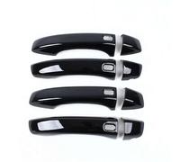 CYDJML Cubierta Para Manillas Puerta Cubierta Para Manija De Puerta Exterior Auto Para MG HS 2018 2019-2023 2024 Decoración Embellecedores Carcasa Protectora Coche Exterior Tirador(negro 2)