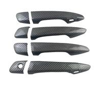 CYDJML Cubierta Para Manillas Puerta Cubiertas Para Manijas Puerta Exteriores Para Lexus ES ES300h ES350 ES250 ES200 GS GS350 GS450h 2012-2017 Embellecedores Adhesivo Coche Exterior Tirador(negro 5)