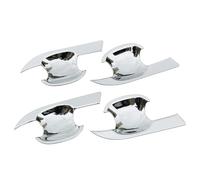 CYDJML Cubierta Para Manillas Puerta Embellecedor Para Manija De Puerta Auto Para Toyota Para Corolla E140 Para E150 2007-2013 Plata Cromada Carcasa Protectora Coche Exterior Tirador(Plata 4)