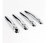 CYDJML Cubierta Para Manillas Puerta Embellecedor Para Manija De Puerta Coche Para Megane 3 MK3 III 2008-2015 Cubiertas Decorativas Carcasa Protectora Plata Coche Exterior Tirador(Color 5)