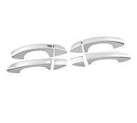 CYDJML Cubierta Para Manillas Puerta Embellecedor Para Manija De Puerta Coche Para VW Para Golf 6 MK6 2009 2010 2011 2012 2013 Fundas Protectoras Adhesivo Decorativo Coche Exterior Tirador(Plata 1)