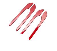 CYDJML Cubierta Para Manillas Puerta Embellecedor Para Manijas De Puerta Coche Para Tesla Para Model 3 Y Cubiertas Decorativas Adhesivo Coche Exterior Tirador(Rojo)