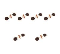 CYDZSRA 6 juegos de botones de palanca para coser, botones cuerno Ren para abrigos invierno, bolsos y ropa, Estilo B