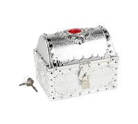 CYDZSRA Baúl de juguetes de almacenamiento seguro con cerradura. Juguete que a los niños a coleccionar y guardar, además ser llamativo. Accesorio para el hogar. Baúl vintage decorativo antiguo.