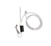 CYDZSRA Bomba de sifón eléctrica, minibomba eléctrica compacta para vinos, equipo de elaboración cerveza para el hogar, motor potente, accesorios versátiles para vino, equipo elaboración