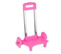 CYDZSRA Carrito de mensajero portátil para compras, oficina y viajes. Carretilla plegable con asa telescópica, adecuada para diferentes alturas de equipaje. Sube escaleras, , Rosa