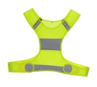 CYDZSRA Chaleco de seguridad reflectante ajustable y transpirable para trabajo nocturno, correr, ciclismo, ajuste suave y cómodo para todos los tipos de chaleco reflectante, advertencia seguridad para