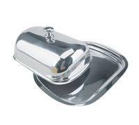 CYDZSRA Elegante para guardar mantequilla, decoración de cocina y servicio. Un complemento ideal para comedores, además de ser resistente. Su superficie