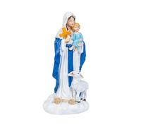 CYDZSRA Escultura de Religiosa de María con luz Solar para jardín, Espacios Interiores y Exteriores, Que añade Presencia Divina. Luz Solar Decorativa, Regalo religioso para mamá.