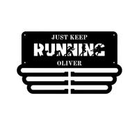 CYDZSRA Estante para colgar medallas, soporte de exhibición de medallas hierro, solución almacenamiento conveniente para deportivos y tiene una gran capacidad carga, estante para almacenar