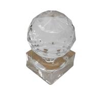 CYDZSRA Herramienta de prensado de polvos, molde para base de maquillaje, sello de rubor, molde para sombra de ojos, herramienta de prensado para cejas, Claro, 2x1.5 cm