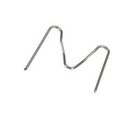 CYDZSRA Herramienta de reparación de parachoques coche, herramienta reparación fácil con 4 tipos grapas calientes, herramientas, grapadora Metal duradera, 100 piezas, Esquina exterior 0.6 mm