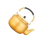 CYDZSRA Hervidor de agua multiusos de aluminio amarillo gran capacidad para hervir agua. Adecuado para todo tipo estufas. Hervidor aluminio amarillo gran capacidad, 15L