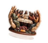 CYDZSRA Letrero de de la Última Cena, decoración de de acrílico, escritorio de oficina, centro de, regalo para cualquier ocasión, decoración de