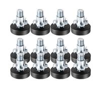 CYDZSRA Niveladores de Patas Ajustables Instalación rápida Pies niveladores Nivelación Ajustable con Tuercas en T Resistente y confiable para Cada Mueble de Patas Esquina Muebles