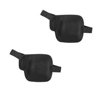 CYDZSRA Parches correctores para ojos (2 unidades) para adultos, forma cóncava 3D para mayor comodidad, aptos para piel sensible. Esponja, Izquierda