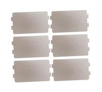 CYDZSRA Placa de mica para horno microondas, cubierta de guía ondas, placa aislamiento térmico, piezas reparación para microondas alta temperatura, mica para alta temperatura,