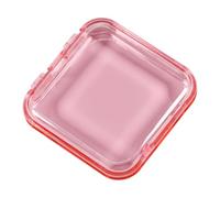 CYDZSRA Soporte para exhibición de puntas de uñas, prensa para uñas, organización compacta, caja embalaje para postizas, soporte para exhibición arte, gabinete artístico con punta, rosa