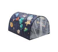 CYDZSRA Tienda de campaña para Cama Infantil, casa de Princesas, Sala de,A | banderas, tienda sensorial de tela para autismo con luces, infantil de interior