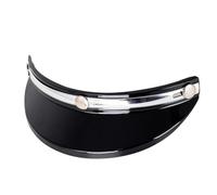 CYDZSRA Visera para Casco de Motocicleta, Cubierta para el, Ajuste Universal, fácil Mantenimiento, cómoda y Ligera, Protector Solar, Cubierta Protectora contra el Viento