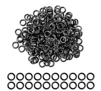 CyeeLife 200 anillos de goma de alta calidad, color negro, para todas las roscas 2BA, accesorios para dardos