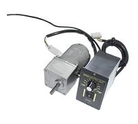 CYFANG 1 Uds 4IK25RGN-C Kit de engranaje reductor de velocidad 80x80mm marco Motor de velocidad ajustable 25W 220V AC Motor de engranaje de Control de velocidad CW CCW mecánicamente(12.5RPM)