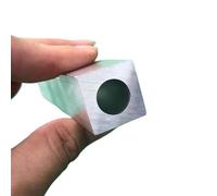 CYFANG 6061 Square Aluminum Tube With Square Outside And Round Inside DIY Material Artesanía Marco(25mmx25mm D8.8mm)