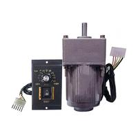 CYFANG Kit de motorreductor de control de velocidad de 25 W, 220 V CA, monofásico, marco de 80 x 80 mm, 4IK25RGN-C, engranaje de control de velocidad CW CCW mecánicamente(7.5K 186rpm)