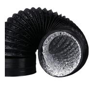 CYFANG Manguera de ventilación flexible de PVC y aluminio, conducto de escape ajustable for extracción de humos y ventilación de cocina. Artesanía Marco(5meter 170mm)