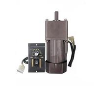CYFANG Motor de Control de velocidad 5IK60RGU-CF con regulador de velocidad, marco de 60W, 90x90mm, 220V CA, Motor regulador de velocidad monofásico CW CCW mecánicamente(7rpm)