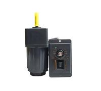 CYFANG Motorreductor monofásico de velocidad ajustable de 6 W y 220 V CA, con marco de 60 x 60 mm y regulador. mecánicamente(100K)