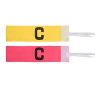 Cygmophing 10 Uds Ejercicio de Carrera Juego de encabezado de fútbol Brassard Brazalete Pasta elástica bobinado Palabra C (Rosa)