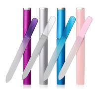 Cygmophing 14cm lima de uñas degradado lima de pulido de uñas lima colorida para manicura y pedicura (rosa)