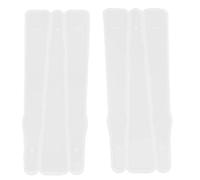 Cygmophing 2 piezas de molde de silicona portátil DIY cristal recto ventilador molde de silicona decoración de regalo